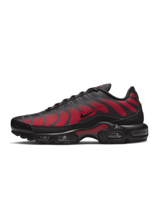 Black air max plus clear bottom hotsell